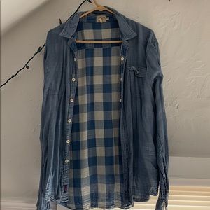 Faherty Reversible button down